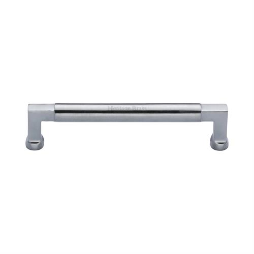 Heritage Brass C0312 152-SC Cabinet Pull Bauhaus Design 152mm CTC Satin Chrome Finish