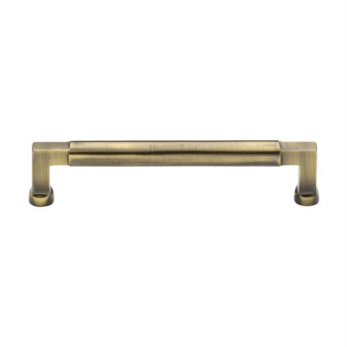 Heritage Brass C0312 160-AT Cabinet Pull Bauhaus Design 160mm CTC Antique Brass Finish