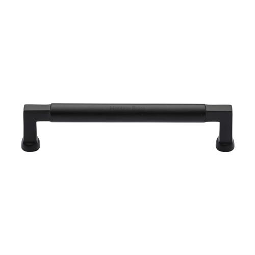 Heritage Brass C0312 160-BKMT Cabinet Pull Bauhaus Design 160mm CTC Matt Black Finish