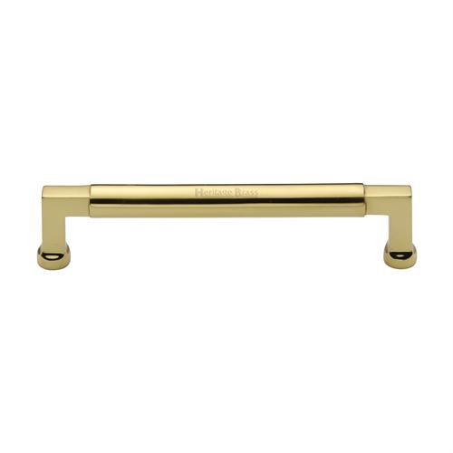Heritage Brass C0312 160-PB Cabinet Pull Bauhaus Design 160mm CTC Polished Brass Finish