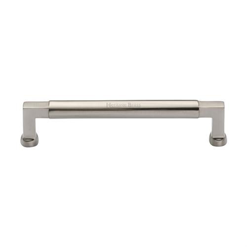 Heritage Brass C0312 160-SC Cabinet Pull Bauhaus Design 160mm CTC Satin Chrome Finish