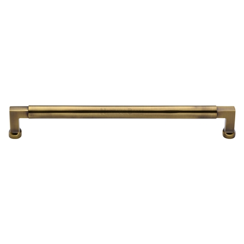Heritage Brass C0312 203-AT Cabinet Pull Bauhaus Design 203mm CTC Antique Finish