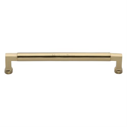 Heritage Brass C0312 203-SB Cabinet Pull Bauhaus Design 203mm CTC Satin Brass Finish