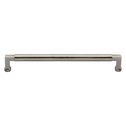 Heritage Brass C0312 203-SN Cabinet Pull Bauhaus Design 203mm CTC Satin Nickel Finish