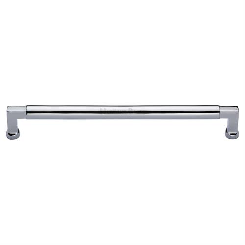 Heritage Brass C0312 254-PC Cabinet Pull Bauhaus Design 254mm CTC Polished Chrome Finish