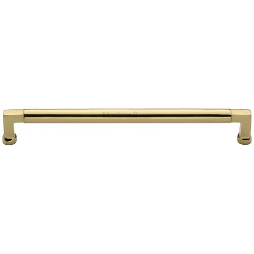 Heritage Brass C0312 320-PB Cabinet Pull Bauhaus Design 320mm CTC Polished Brass Finish