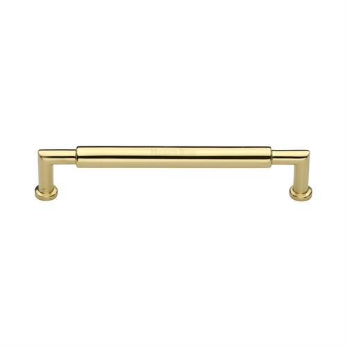 Heritage Brass C0319 101-PB Cabinet Pull Bauhaus Round Design 101mm CTC Polished Brass Finish