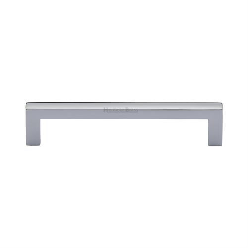 Heritage Brass C0339 128-PC Cabinet Pull City Design 128mm CTC Polished Chrome Finish