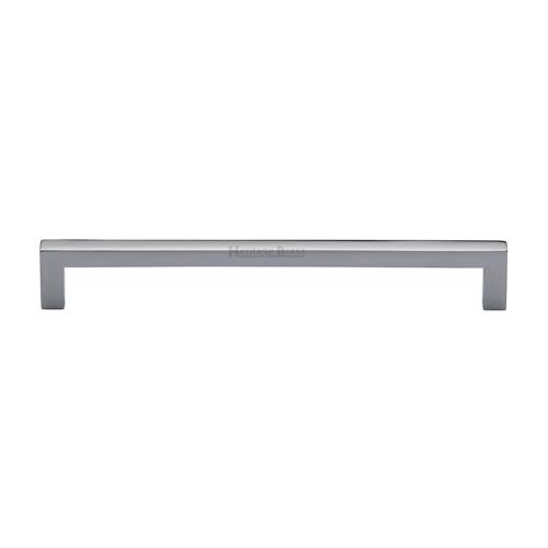 Heritage Brass C0339 192-PC Cabinet Pull City Design 192mm CTC Polished Chrome Finish