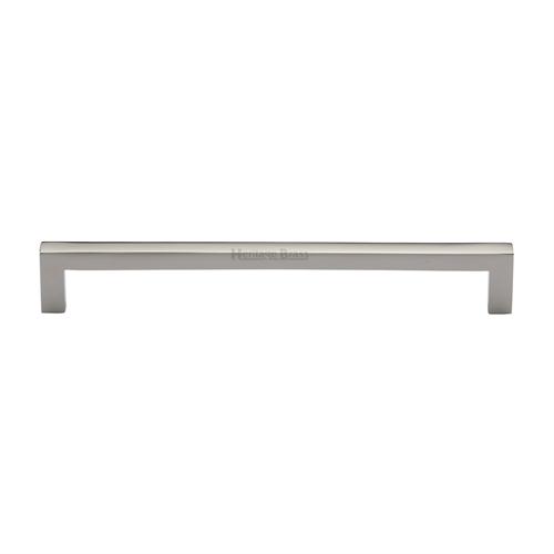 Heritage Brass C0339 192-PNF Cabinet Pull City Design 192mm CTC Polished Nickel Finish