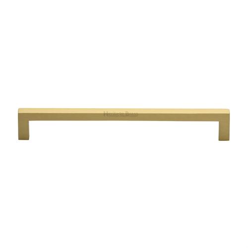 Heritage Brass C0339 192-SB Cabinet Pull City Design 192mm CTC Satin Brass Finish