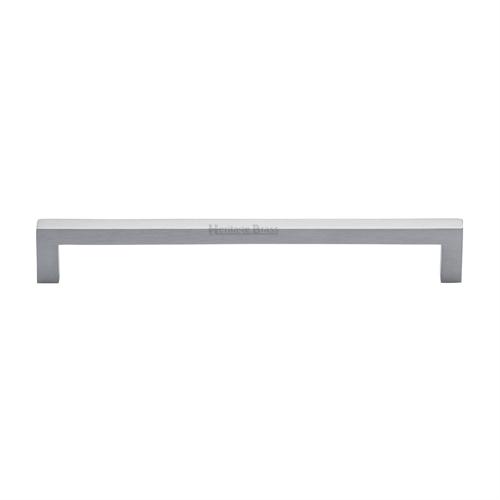 Heritage Brass C0339 192-SC Cabinet Pull City Design 192mm CTC Satin Chrome Finish