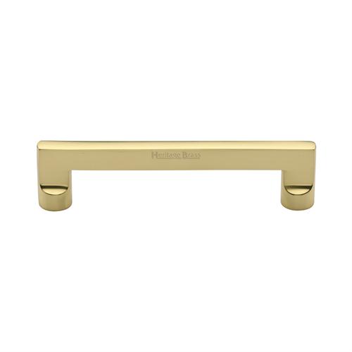 Heritage Brass C0345 128-PB Cabinet Pull Apollo Design 128mm CTC Polished Brass Finish