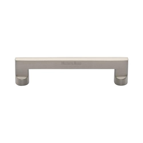 Heritage Brass C0345 128-SN Cabinet Pull Apollo Design 128mm CTC Satin Nickel Finish