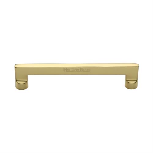 Heritage Brass C0345 160-PB Cabinet Pull Apollo Design 160mm CTC Polished Brass Finish