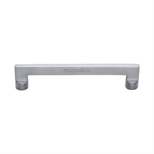 Heritage Brass C0345 160-SC Cabinet Pull Apollo Design 160mm CTC Satin Chrome Finish