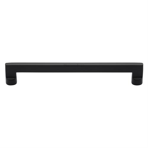 Heritage Brass C0345 203-BKMT Cabinet Pull Apollo Design 203mm CTC Matt Black Finish
