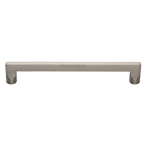 Heritage Brass C0345 203-SN Cabinet Pull Apollo Design 203mm CTC Satin Nickel Finish