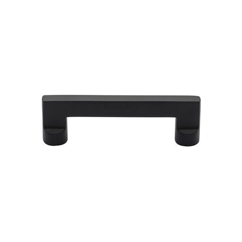 Heritage Brass C0345 96-BKMT Cabinet Pull Apollo Design 96mm CTC Matt Black Finish