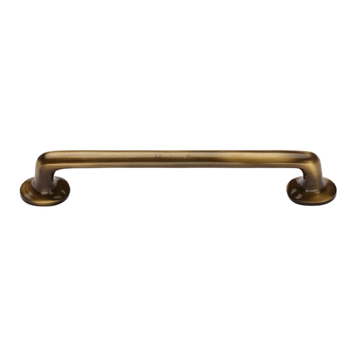 Heritage Brass C0376 256-AT Cabinet Pull Traditional Design 256mm CTC Antique Brass Finish