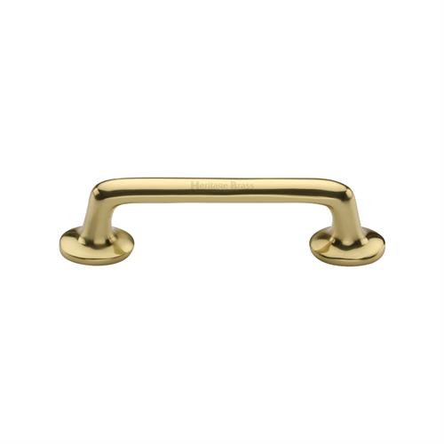 Heritage Brass C0376 96-PB Cabinet Pull Traditional Design 96mm CTC Polished Brass Finish