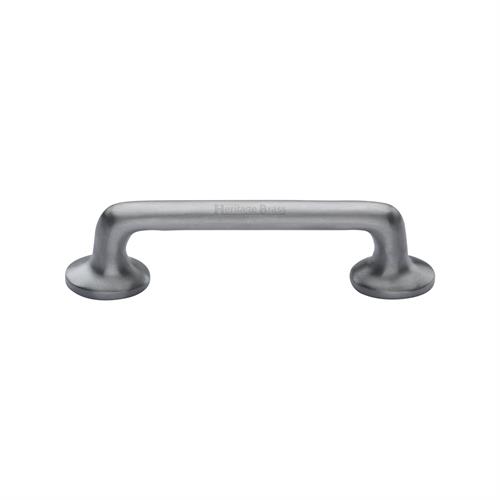 Heritage Brass C0376 96-SC Cabinet Pull Traditional Design 96mm CTC Satin Chrome Finish