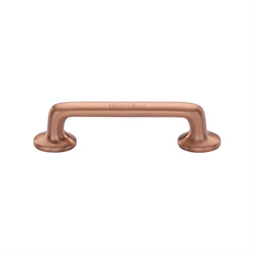 Heritage Brass C0376 96-SRG Cabinet Pull Traditional Design 96mm CTC Satin Rose Gold Finish