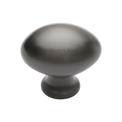 Heritage Brass C114 38-MB Cabinet Knob Oval Design 38mm Matt Bronze finish