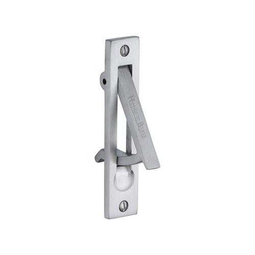 Heritage Brass C1165-SC Pocket Door Edge Pull Satin Chrome finish