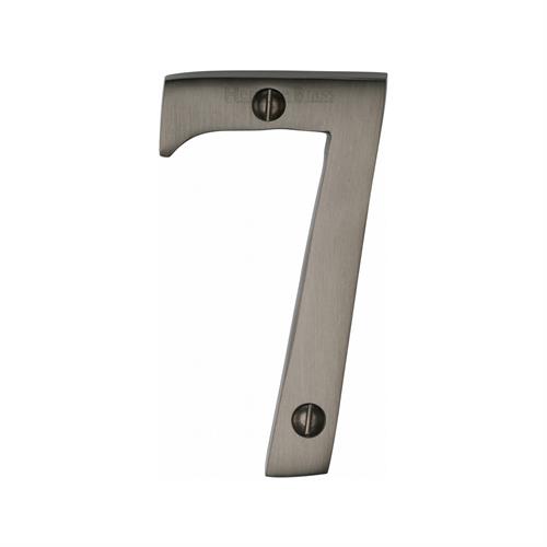 Heritage Brass C1560 7-MB Numeral 7 Face Fix 76mm (3) Matt Bronze finish