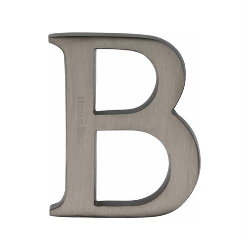 Heritage Brass C1565 2 B-MB Alphabet B Pin Fix 51mm (2) Matt Bronze Finish
