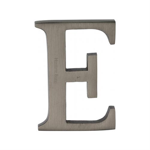 Heritage Brass C1565 2 E-MB Alphabet E Pin Fix 51mm (2) Matt Bronze Finish