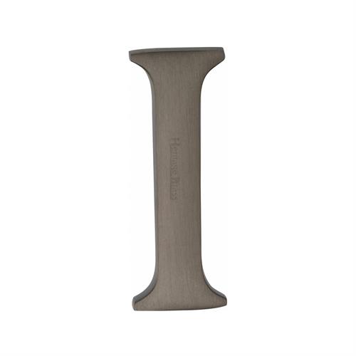 Heritage Brass C1565 2 I-MB Alphabet I Pin Fix 51mm (2) Matt Bronze Finish