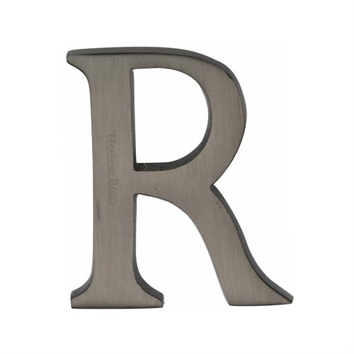 Heritage Brass C1565 2 R-MB Alphabet R Pin Fix 51mm (2) Matt Bronze Finish
