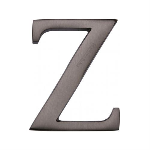 Heritage Brass C1565 2 Z-MB Alphabet Z Pin Fix 51mm (2) Matt Bronze Finish