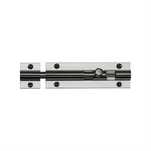 Heritage Brass C1580 4-PC Door Bolt Straight 4 x 1 Polished Chrome Finish