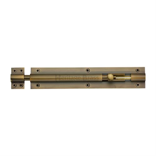 Heritage Brass C1582 8-AT Door Bolt Straight 8 x 1.25 Antique finish