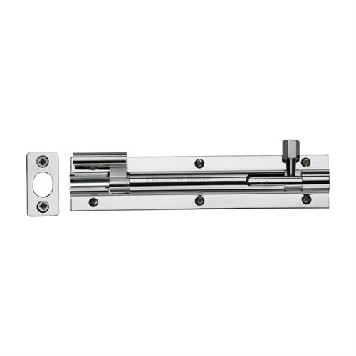 Heritage Brass C1592 6-PC Door Bolt Necked 6 x 1.25 Polished Chrome finish