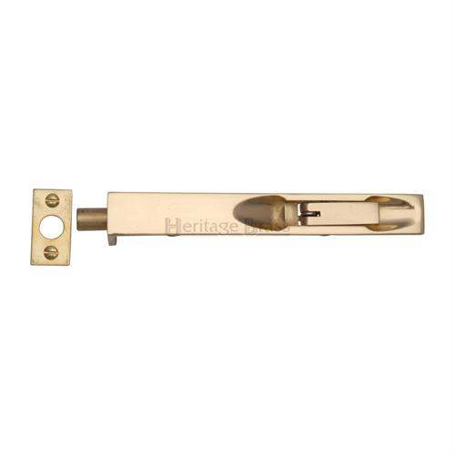 Heritage Brass C1680 10-PB Door Bolt Flush Fitting 10 x .3/4 Polished Brass finish
