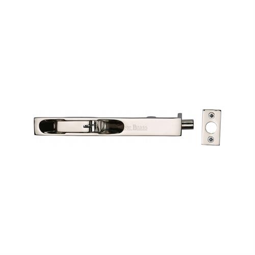 Heritage Brass C1680 6-PNF Door Bolt Flush Fitting 6 x .3/4 Polished Nickel finish