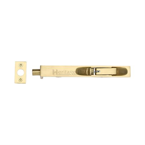 Heritage Brass C1680 8-SB Door Bolt Flush Fitting 8 x .3/4 Satin Brass finish