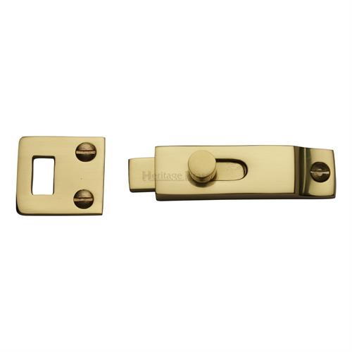 Heritage Brass C1686-PB Slide Bolt Polished Brass finish