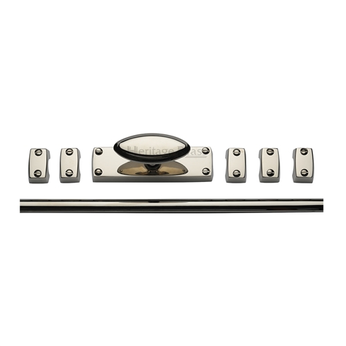 Heritage Brass C1688-PNF Espagnolette Bolt Polished Nickel finish