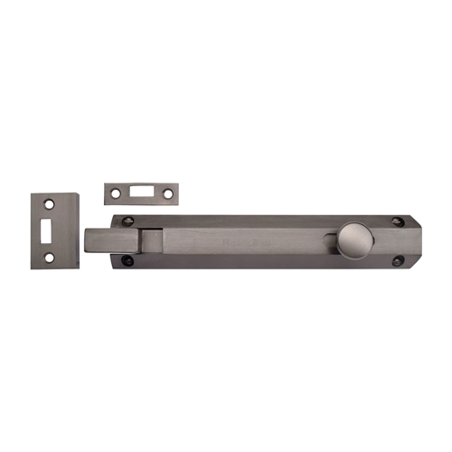 Heritage Brass C1694 8-MB Door Bolt Necked Flat 8 Matt Bronze finish