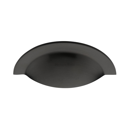 Heritage Brass C1730-MB Drawer Cup Pull Crescent Design Matt Bronze finish