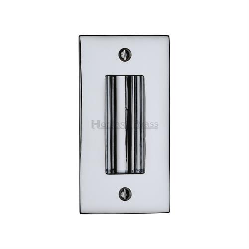 Heritage Brass C1820 4-PC Flush Pull Handle 4 Polished Chrome finish