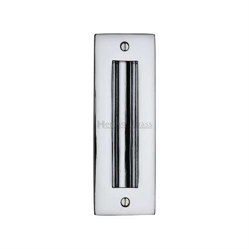 Heritage Brass C1820 6-PC Flush Pull Handle 6 Polished Chrome finish