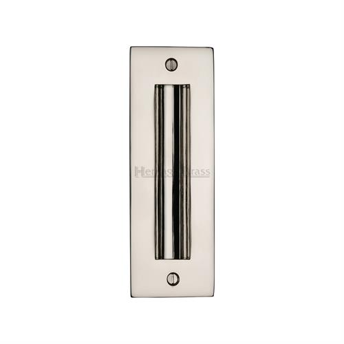 Heritage Brass C1820 6-PNF Flush Pull Handle 6 Polished Nickel finish