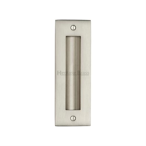 Heritage Brass C1820 6-SN Flush Pull Handle 6 Satin Nickel finish