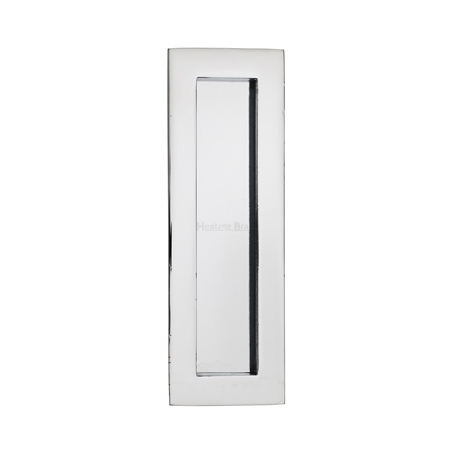Heritage Brass C1855 175-PC Rectangular Flush Pull 175 x 58mm Polished Chrome finish